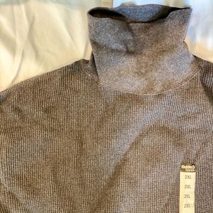 Guide Series Charcoal Heather Thermal Turtleneck